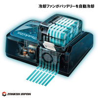 マキタ 掃除機 クリーナー 充電式 コードレス 18V MAKITA XLC02ZB バッテリー BL1815N 充電器 DC18RC セット